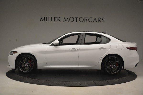 New 2019 Alfa Romeo Giulia Ti Sport Q4 for sale Sold at Maserati of Greenwich in Greenwich CT 06830 3