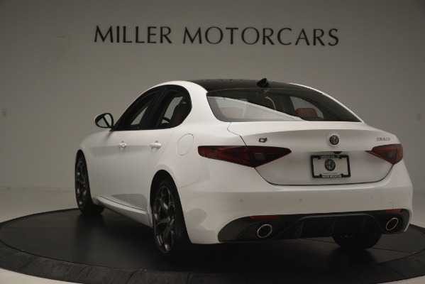 New 2019 Alfa Romeo Giulia Ti Sport Q4 for sale Sold at Maserati of Greenwich in Greenwich CT 06830 5