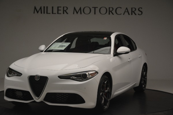 New 2019 Alfa Romeo Giulia Ti Sport Q4 for sale Sold at Maserati of Greenwich in Greenwich CT 06830 1