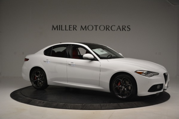 New 2019 Alfa Romeo Giulia Ti Sport Q4 for sale Sold at Maserati of Greenwich in Greenwich CT 06830 10