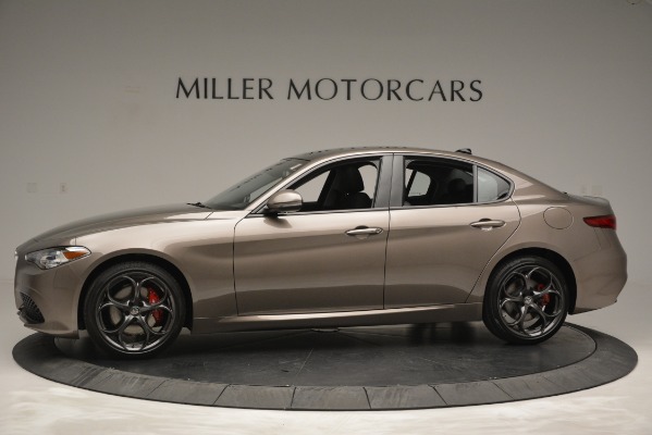 New 2019 Alfa Romeo Giulia Ti Sport Q4 for sale Sold at Maserati of Greenwich in Greenwich CT 06830 3