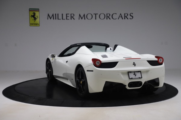 Used 2015 Ferrari 458 Spider for sale Sold at Maserati of Greenwich in Greenwich CT 06830 5