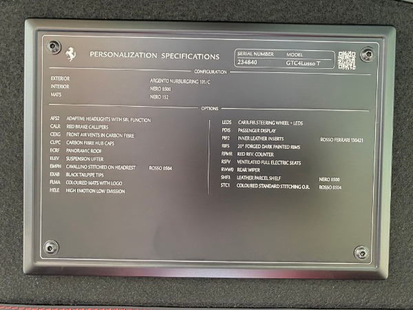 Used 2018 Ferrari GTC4LussoT V8 for sale $199,900 at Maserati of Greenwich in Greenwich CT 06830 24