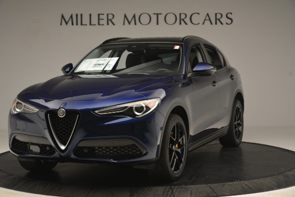 New 2019 Alfa Romeo Stelvio Sport Q4 for sale Sold at Maserati of Greenwich in Greenwich CT 06830 1