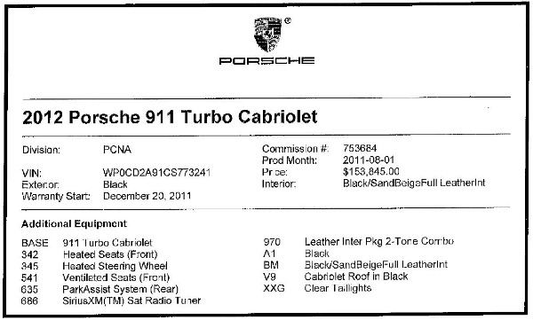 Used 2012 Porsche 911 Turbo for sale Sold at Maserati of Greenwich in Greenwich CT 06830 28