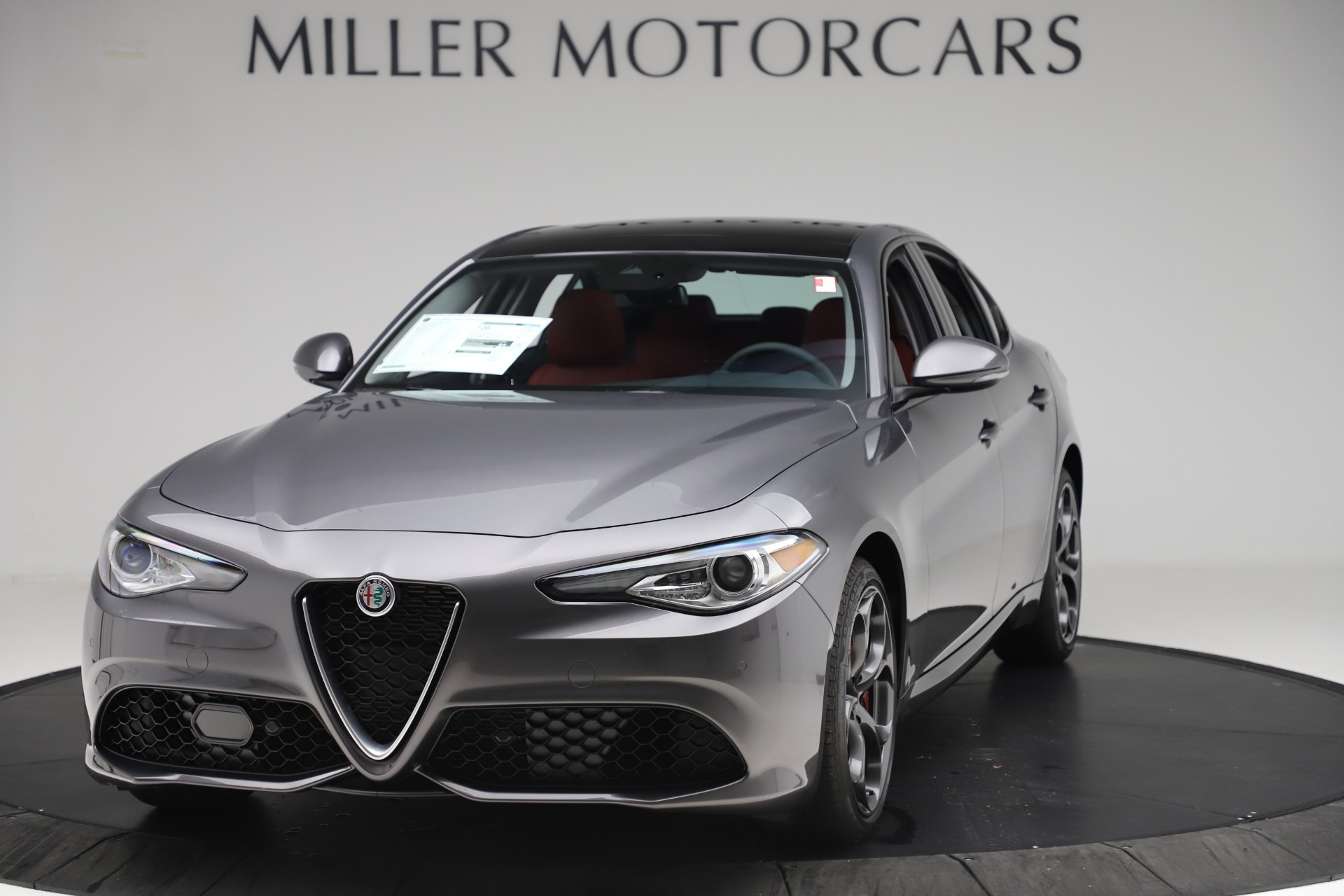 New 2019 Alfa Romeo Giulia Ti Sport Q4 for sale Sold at Maserati of Greenwich in Greenwich CT 06830 1