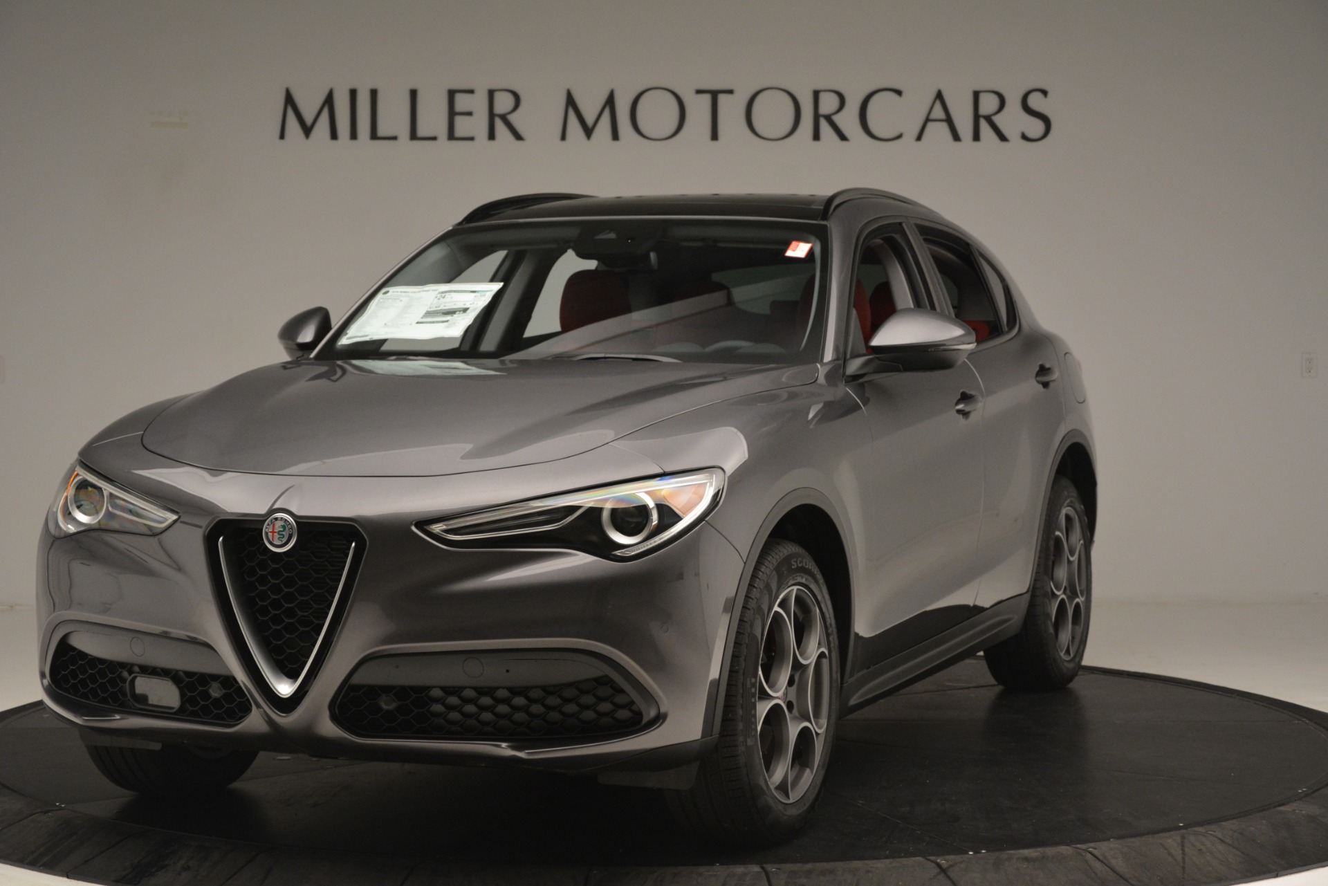 New 2019 Alfa Romeo Stelvio Sport Q4 for sale Sold at Maserati of Greenwich in Greenwich CT 06830 1