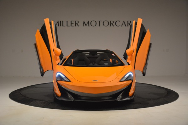 New 2020 McLaren 600LT Spider Convertible for sale Sold at Maserati of Greenwich in Greenwich CT 06830 13