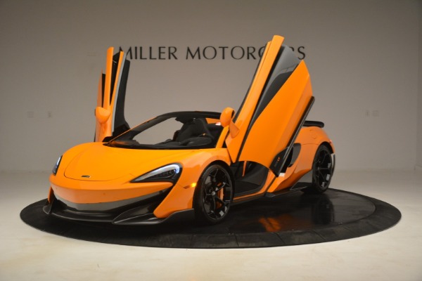 New 2020 McLaren 600LT Spider Convertible for sale Sold at Maserati of Greenwich in Greenwich CT 06830 14