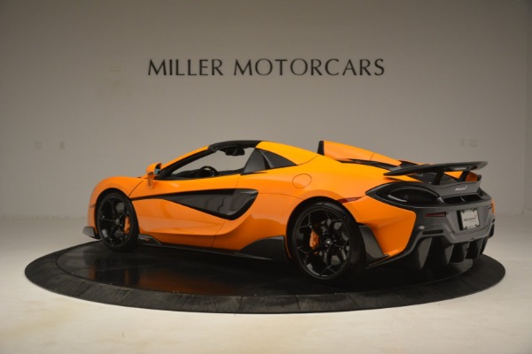 New 2020 McLaren 600LT Spider Convertible for sale Sold at Maserati of Greenwich in Greenwich CT 06830 4