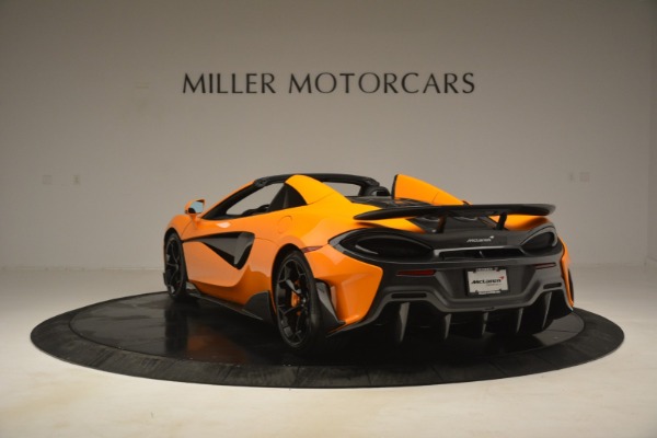 New 2020 McLaren 600LT Spider Convertible for sale Sold at Maserati of Greenwich in Greenwich CT 06830 5