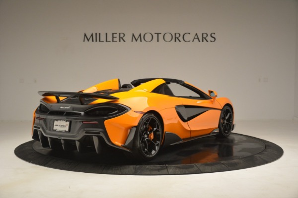 New 2020 McLaren 600LT Spider Convertible for sale Sold at Maserati of Greenwich in Greenwich CT 06830 7