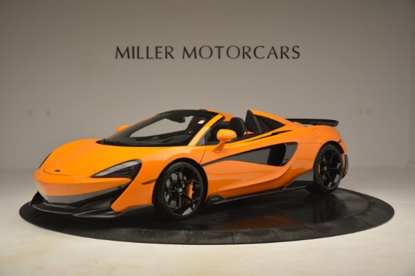New 2020 McLaren 600LT Spider Convertible for sale Sold at Maserati of Greenwich in Greenwich CT 06830 1