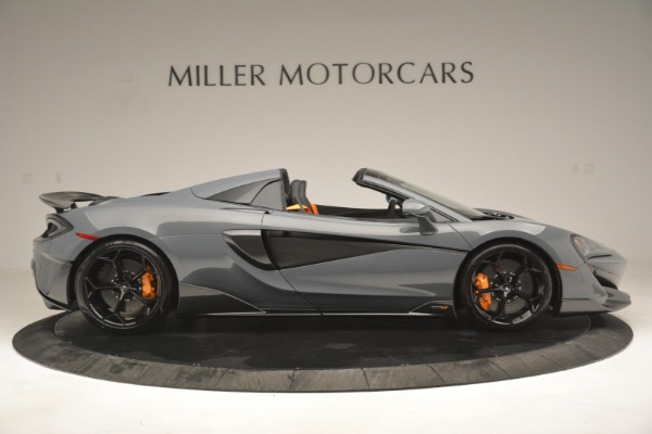 New 2020 McLaren 600LT Spider Convertible for sale Sold at Maserati of Greenwich in Greenwich CT 06830 9