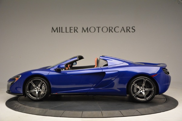 Used 2015 McLaren 650S Spider Convertible for sale Sold at Maserati of Greenwich in Greenwich CT 06830 3