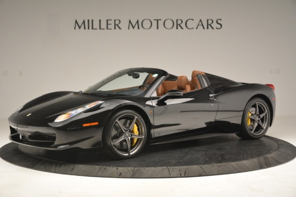 Used 2013 Ferrari 458 Spider for sale Sold at Maserati of Greenwich in Greenwich CT 06830 2