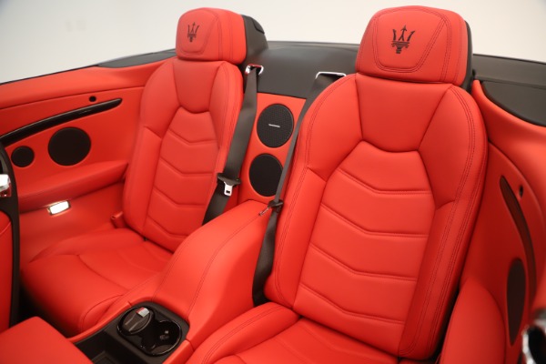 New 2018 Maserati GranTurismo Sport Convertible for sale $159,740 at Maserati of Greenwich in Greenwich CT 06830 24