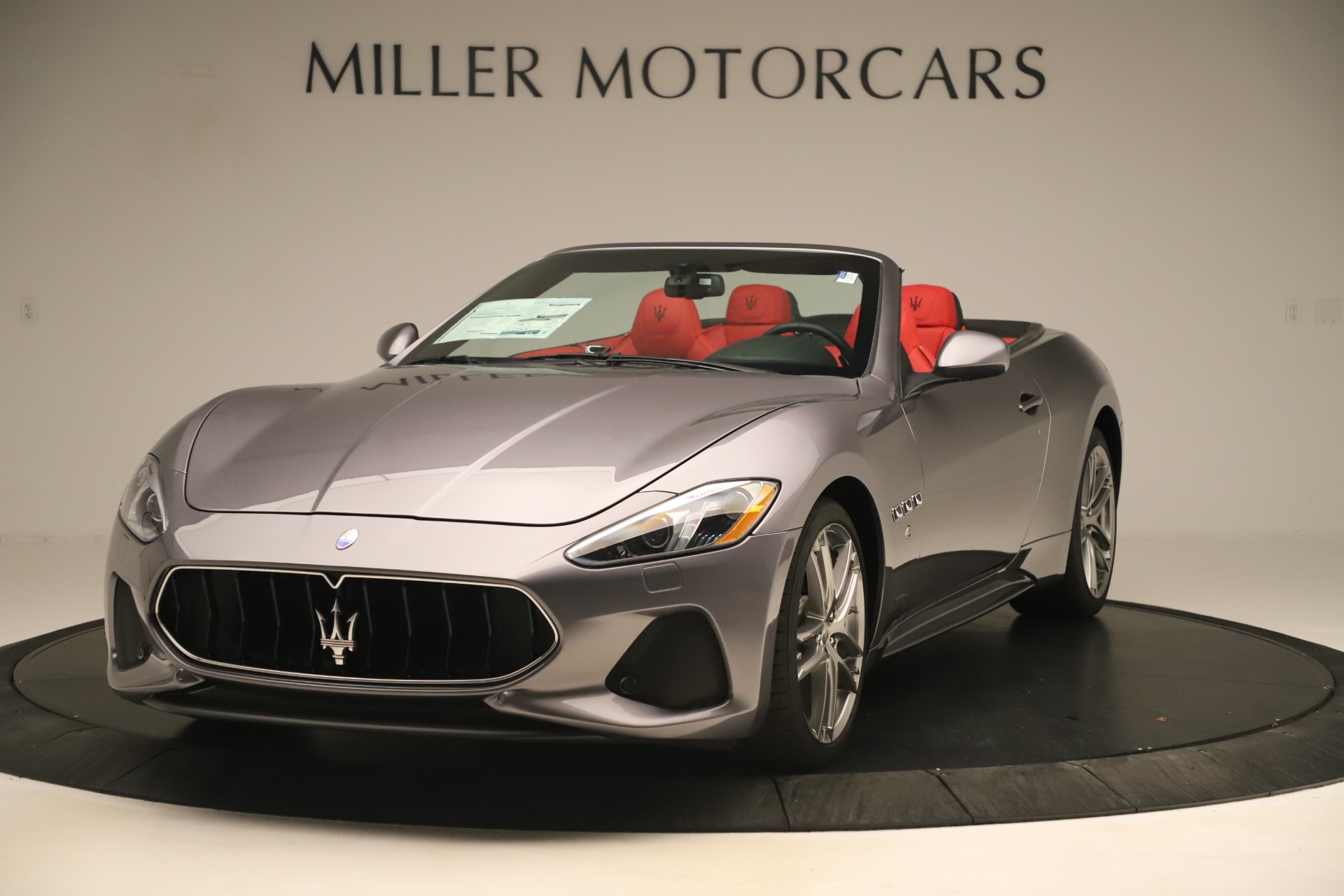 New 2018 Maserati GranTurismo Sport Convertible for sale $159,740 at Maserati of Greenwich in Greenwich CT 06830 1