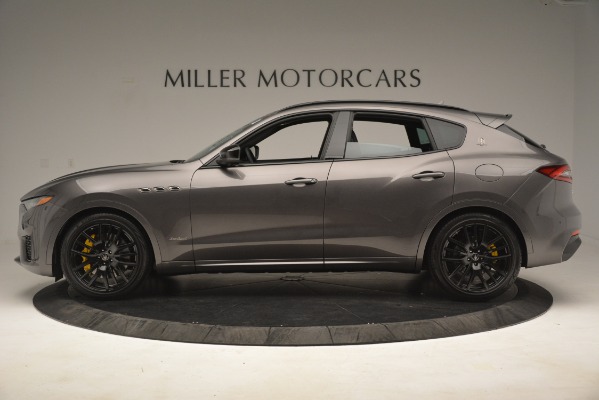 New 2019 Maserati Levante SQ4 GranSport Nerissimo for sale Sold at Maserati of Greenwich in Greenwich CT 06830 3