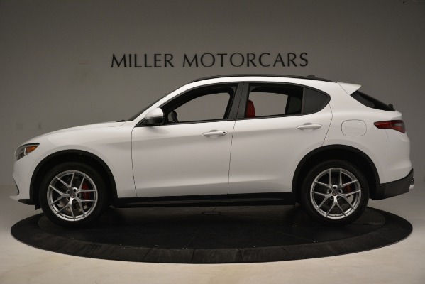 New 2019 Alfa Romeo Stelvio Ti Sport Q4 for sale Sold at Maserati of Greenwich in Greenwich CT 06830 3