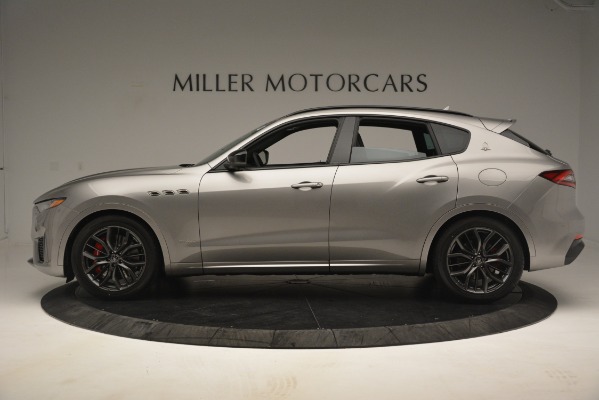 New 2019 Maserati Levante SQ4 GranSport Nerissimo for sale Sold at Maserati of Greenwich in Greenwich CT 06830 3