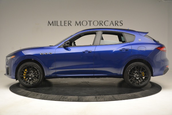 New 2019 Maserati Levante SQ4 GranSport Nerissimo for sale Sold at Maserati of Greenwich in Greenwich CT 06830 3