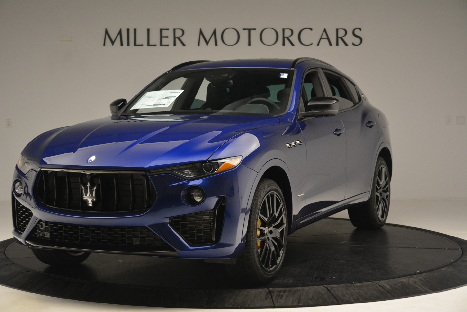 New 2019 Maserati Levante SQ4 GranSport Nerissimo for sale Sold at Maserati of Greenwich in Greenwich CT 06830 1