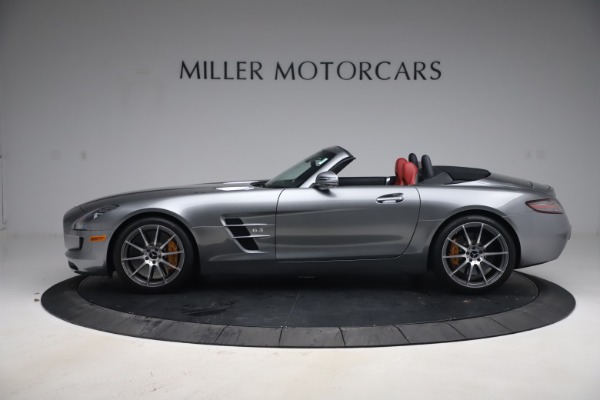Used 2012 Mercedes-Benz SLS AMG Roadster for sale Sold at Maserati of Greenwich in Greenwich CT 06830 3