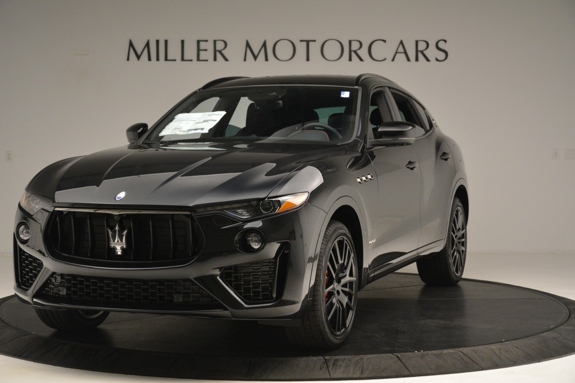 New 2019 Maserati Levante SQ4 GranSport Nerissimo for sale Sold at Maserati of Greenwich in Greenwich CT 06830 1