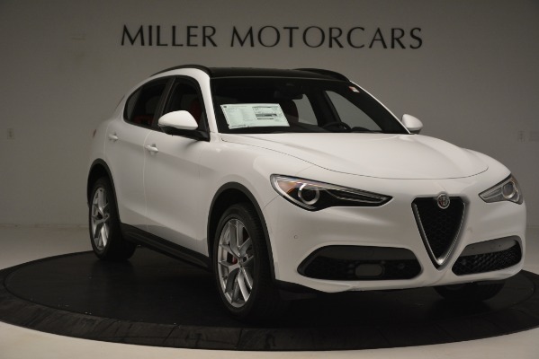 New 2019 Alfa Romeo Stelvio Ti Sport Q4 for sale Sold at Maserati of Greenwich in Greenwich CT 06830 11