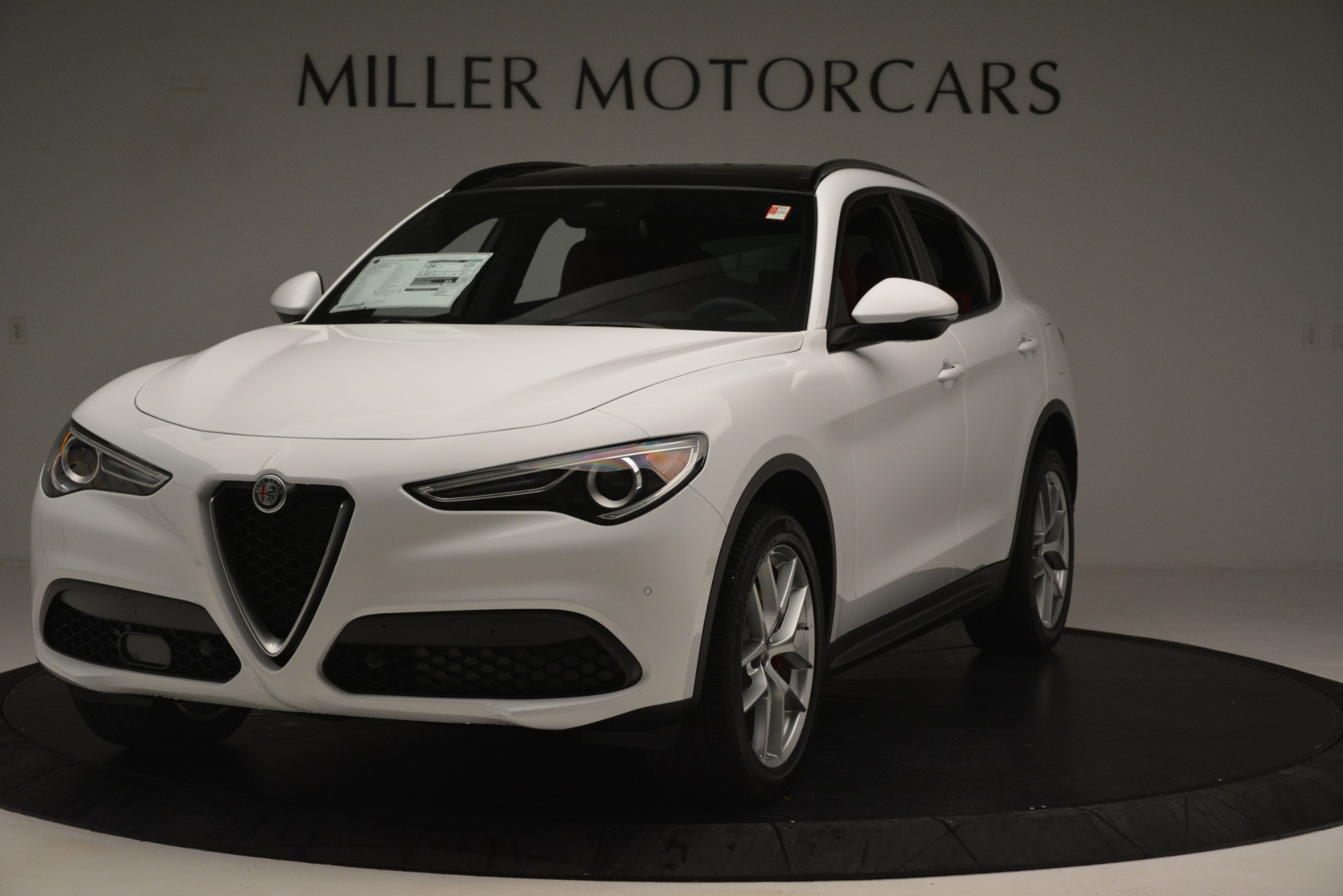 New 2019 Alfa Romeo Stelvio Ti Sport Q4 for sale Sold at Maserati of Greenwich in Greenwich CT 06830 1