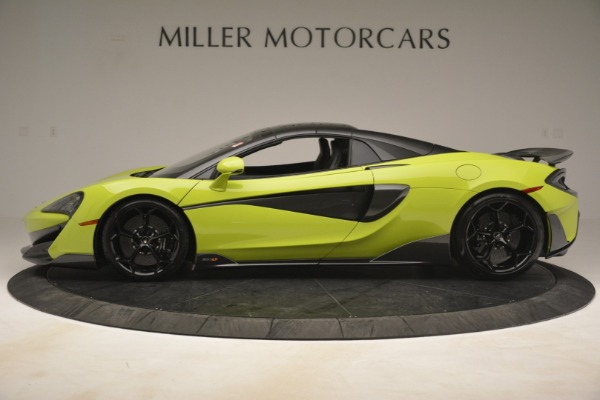 New 2020 McLaren 600LT Spider for sale Sold at Maserati of Greenwich in Greenwich CT 06830 3