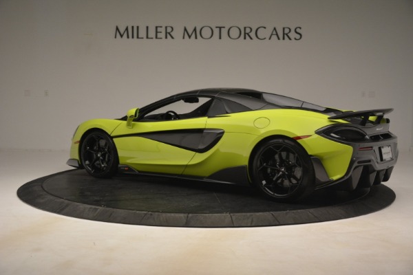 New 2020 McLaren 600LT Spider for sale Sold at Maserati of Greenwich in Greenwich CT 06830 4