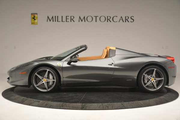 Used 2013 Ferrari 458 Spider for sale Sold at Maserati of Greenwich in Greenwich CT 06830 3