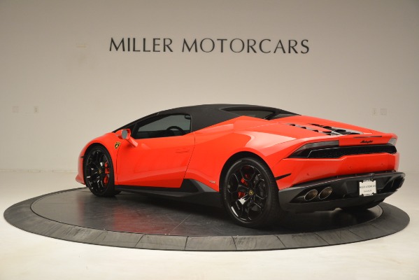 Used 2017 Lamborghini Huracan LP 610-4 Spyder for sale Sold at Maserati of Greenwich in Greenwich CT 06830 12