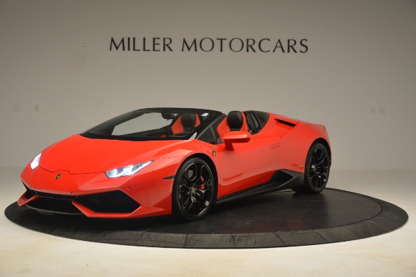 Used 2017 Lamborghini Huracan LP 610-4 Spyder for sale Sold at Maserati of Greenwich in Greenwich CT 06830 1
