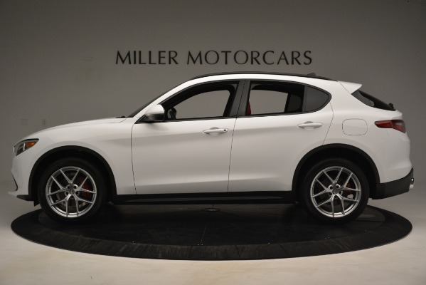 New 2019 Alfa Romeo Stelvio Ti Sport Q4 for sale Sold at Maserati of Greenwich in Greenwich CT 06830 3