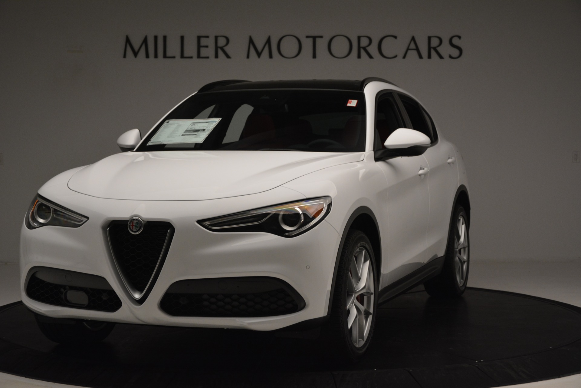 New 2019 Alfa Romeo Stelvio Ti Sport Q4 for sale Sold at Maserati of Greenwich in Greenwich CT 06830 1