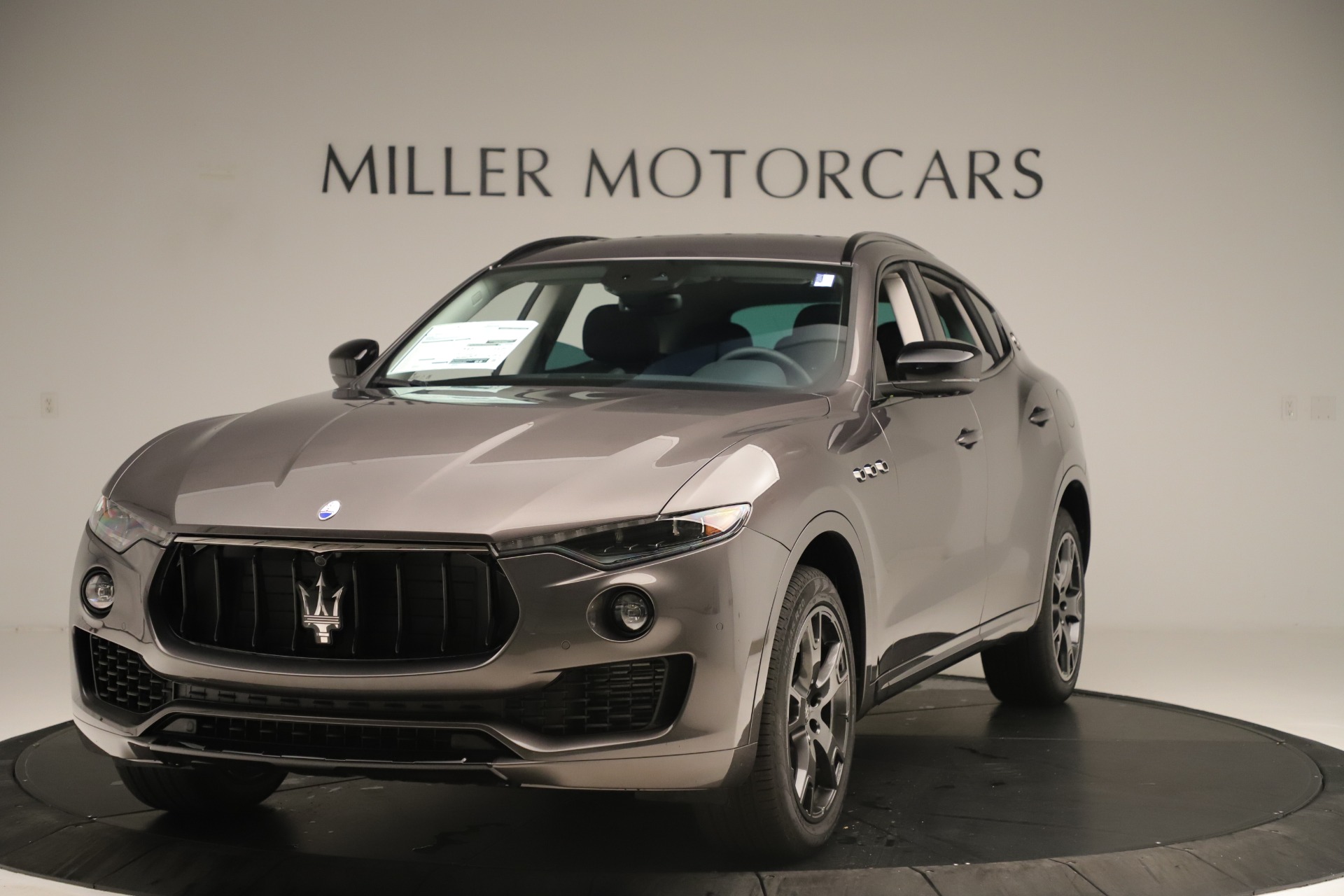 New 2019 Maserati Levante Q4 Nerissimo for sale Sold at Maserati of Greenwich in Greenwich CT 06830 1