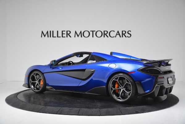 New 2020 McLaren 600LT SPIDER Convertible for sale Sold at Maserati of Greenwich in Greenwich CT 06830 4