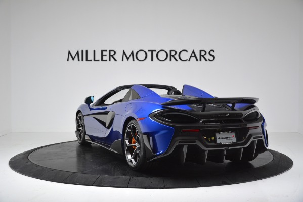 New 2020 McLaren 600LT SPIDER Convertible for sale Sold at Maserati of Greenwich in Greenwich CT 06830 5