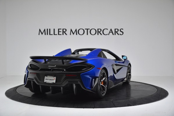 New 2020 McLaren 600LT SPIDER Convertible for sale Sold at Maserati of Greenwich in Greenwich CT 06830 7