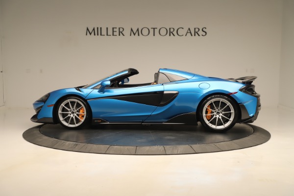 New 2020 McLaren 600LT SPIDER Convertible for sale Sold at Maserati of Greenwich in Greenwich CT 06830 2