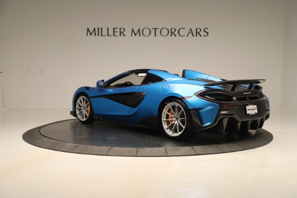 New 2020 McLaren 600LT SPIDER Convertible for sale Sold at Maserati of Greenwich in Greenwich CT 06830 3