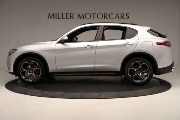 New 2019 Alfa Romeo Stelvio Ti Sport Q4 for sale Sold at Maserati of Greenwich in Greenwich CT 06830 3