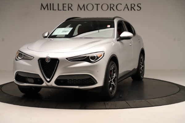 New 2019 Alfa Romeo Stelvio Ti Sport Q4 for sale Sold at Maserati of Greenwich in Greenwich CT 06830 1