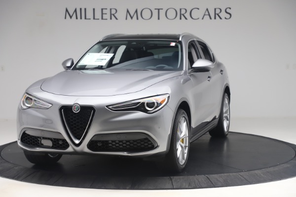 New 2019 Alfa Romeo Stelvio Ti Lusso Q4 for sale Sold at Maserati of Greenwich in Greenwich CT 06830 1