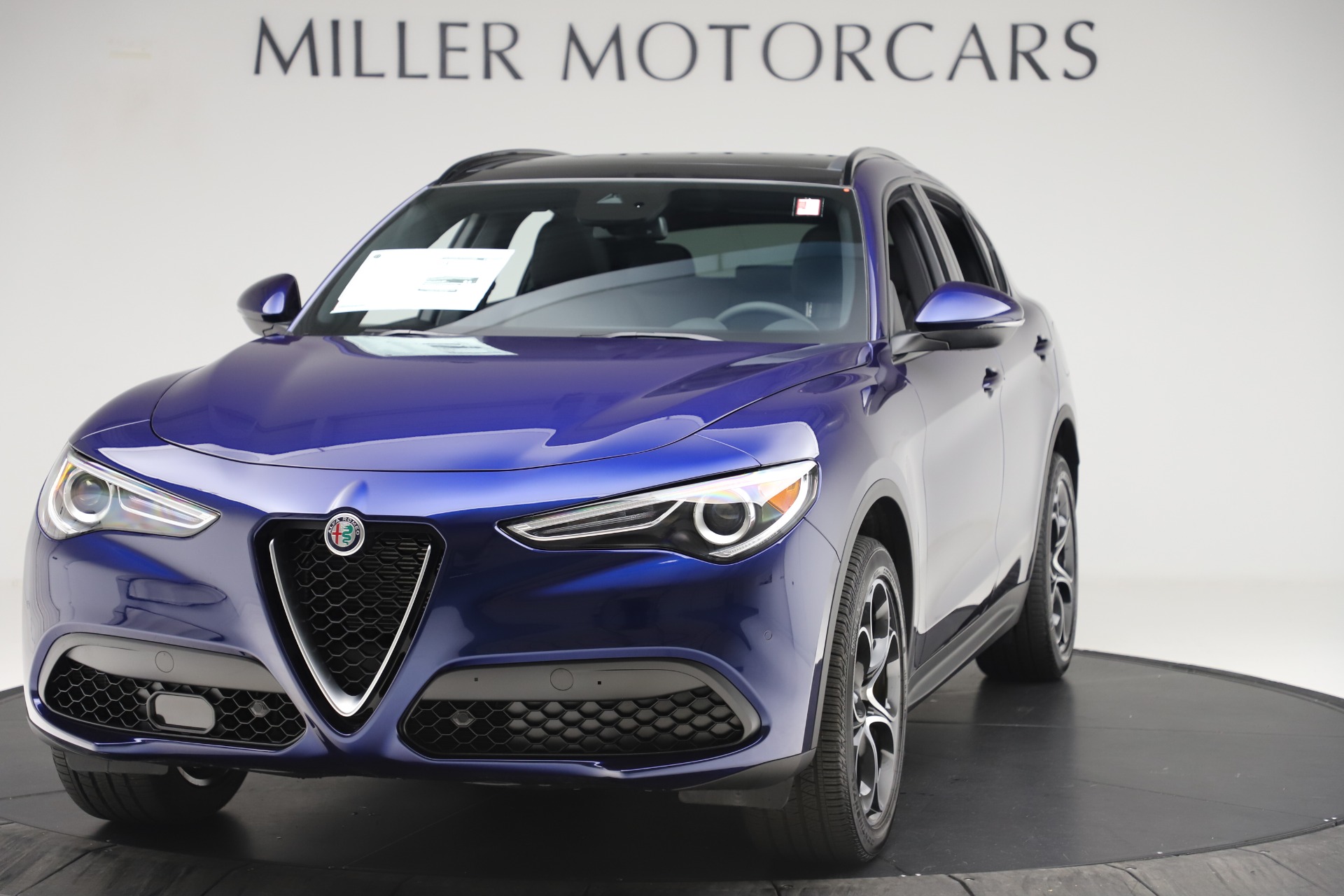 New 2019 Alfa Romeo Stelvio Ti Sport Q4 for sale Sold at Maserati of Greenwich in Greenwich CT 06830 1