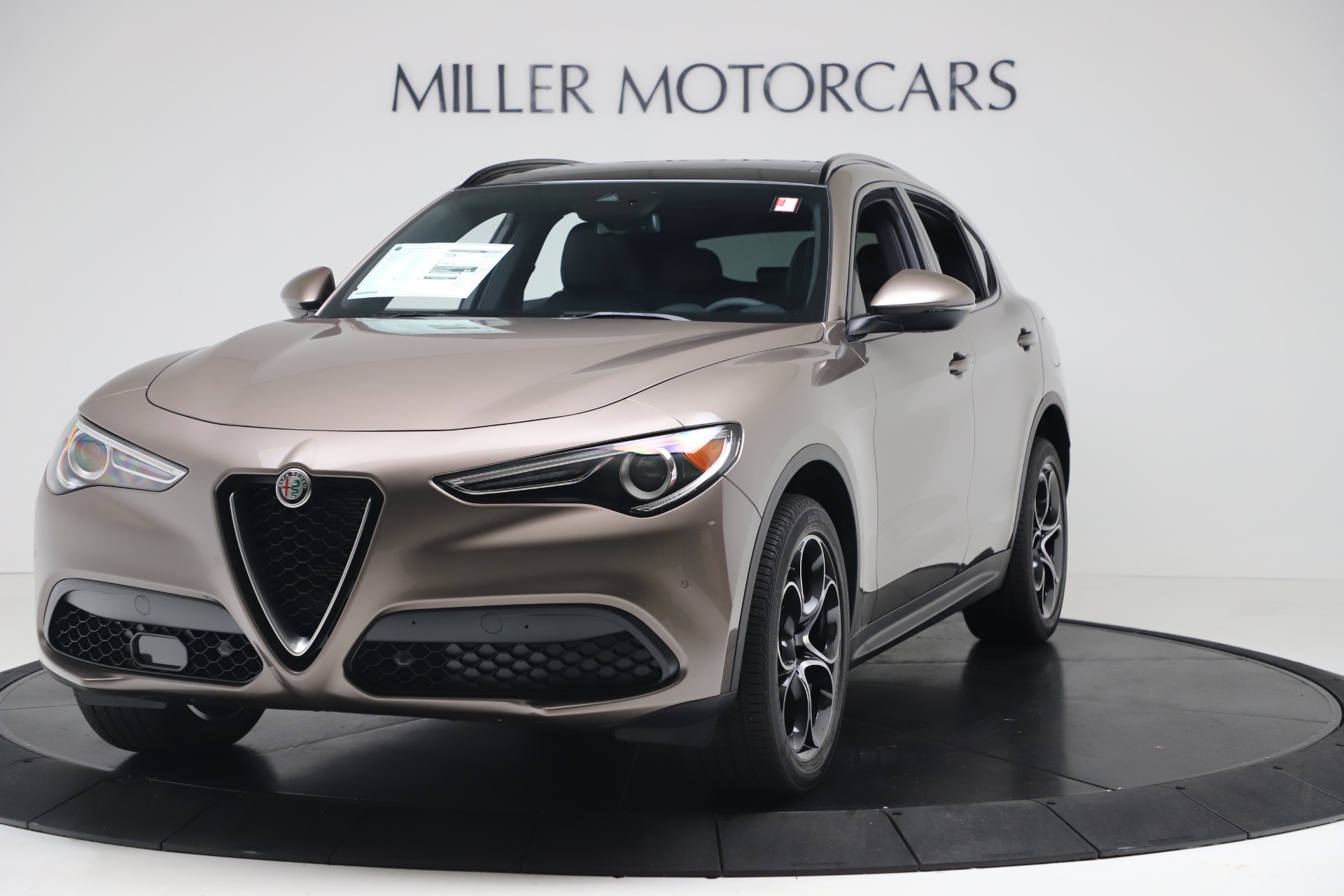 New 2019 Alfa Romeo Stelvio Ti Sport Q4 for sale Sold at Maserati of Greenwich in Greenwich CT 06830 1