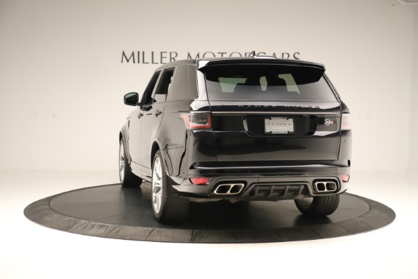 Used 2019 Land Rover Range Rover Sport SVR for sale Sold at Maserati of Greenwich in Greenwich CT 06830 5